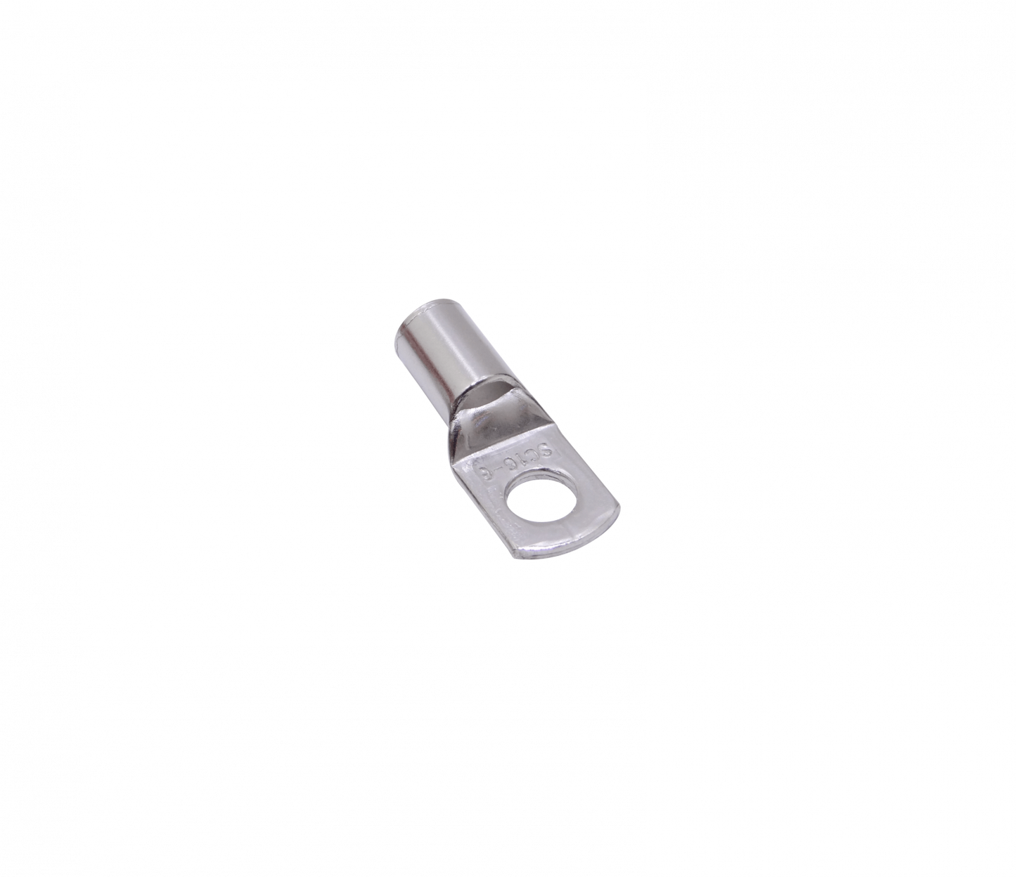 SC16-6 Terminal de Ojo de 6,5mm para Cable de 16mm2 en Paquete de 4 Piezas de Cobre Estañado