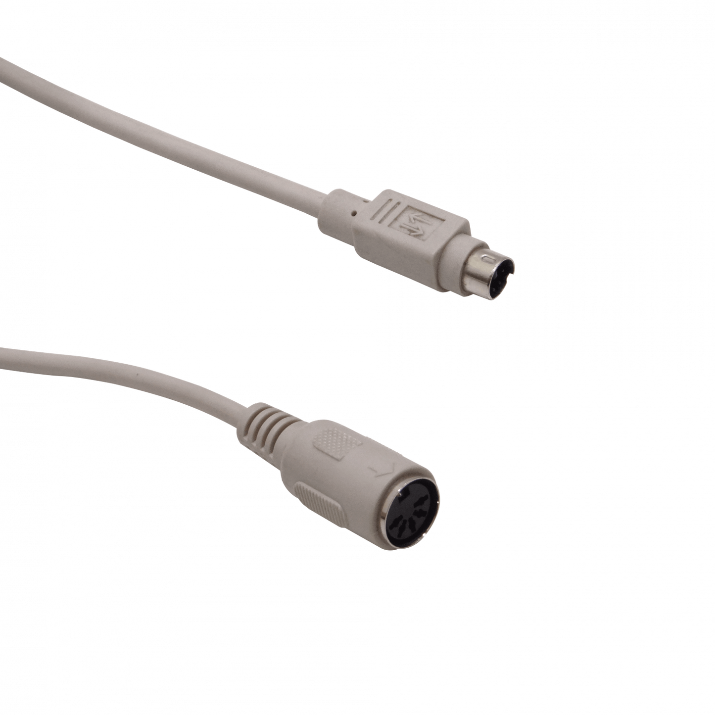 ATH-PS2M-15 Cable-15cm Adaptador AT-Hembra a PS2-Macho Teclado/Ratón AT-PS/2