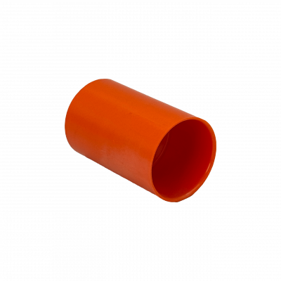 NVC40-CP. Acoplamiento PVC diámetro 40mm para conducto naranjo con certificación SEC