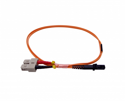JFMJC1 LSZH 1mt MTRJ-SC OM1 Multimodo MM Duplex Jumper Fibra 2.0mm 62.5/125um