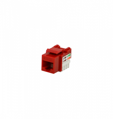 KP5RL LINKMADE Rojo Cat5E U/UTP Insertable Keystone Conector Hembra RJ45
