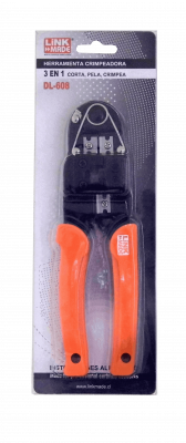 DL-608 LINKMADE HERRAMIENTA DE ENGASTE BÁSICA RJ45 8P8C TAIWAN