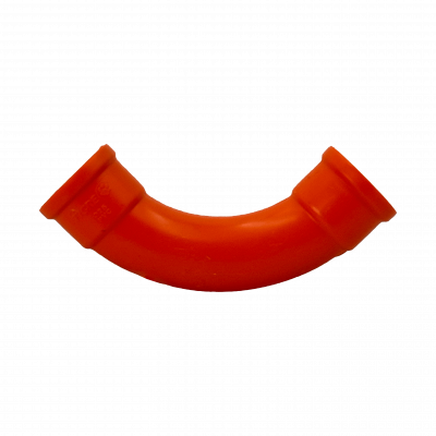 NVC25-C 25mm Codo PVC para Tubo Naranjo Certificacion SEC