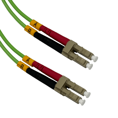 JF5LL10 10mt LC-LC OM5 Multimodo MM Dúplex Cable de Fibra 3.0mm 50/125um LSZH