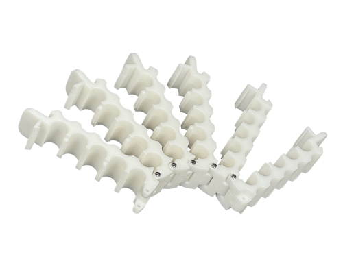 COMB-25 Organizador para 5x5 25 Conductores UTP/FTP máx-9mm Agrupador Manojo Blanco 8x8cm