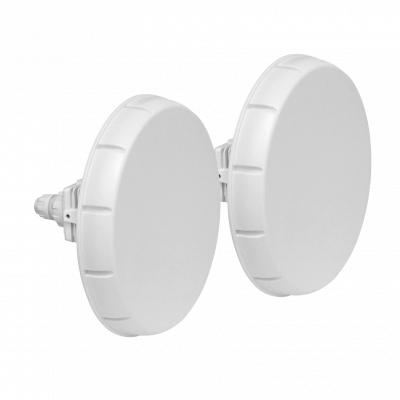 WIRELESS-WIRE-NRAY MIKROTIK 2-unid Enlace-1500m 261mm 60GHz 802.11ad 1-1000 OS-L3 incl24V