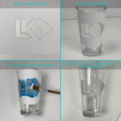 POMO SUBCOLOR Crema Pastosa para Esmerilado de Cristal con Tapón Envase-80ml GROUND-GLASS