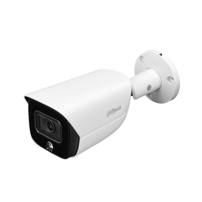 CAMI-BALA4F DAHUA Cámara Bala 4MP Full Color RCA 3,6mm PoE IR30m IP67 Ranura MicroSD SMD