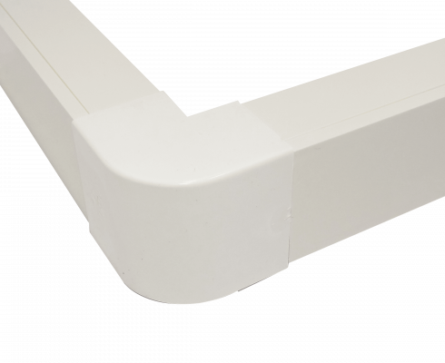 QN6E LINKCHIP Ángulo Externo Blanco 60x40mm CCA-6040-AE para Canaleta QN6W