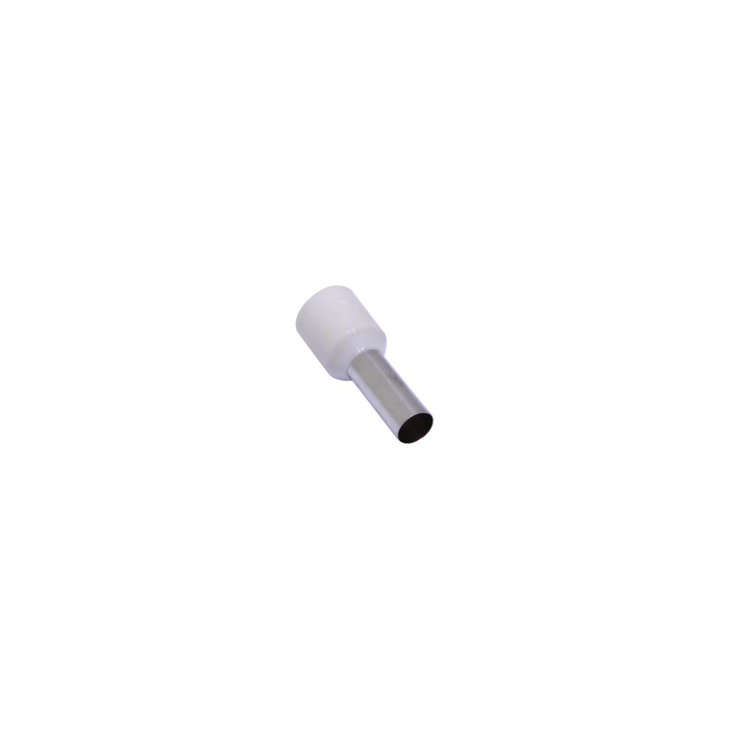 E10-12-W Blanco 10,0mm2 12/21,5mm 100-unid AWG7 Ferrules Terminal Aislado Crimp
