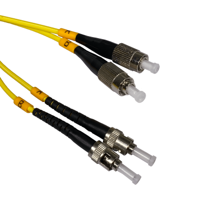 JFSTF2 Latiguillo de Fibra Óptica Monomodo Dúplex ST a FC 2 Metros 3.0mm 9/125µm LSZH