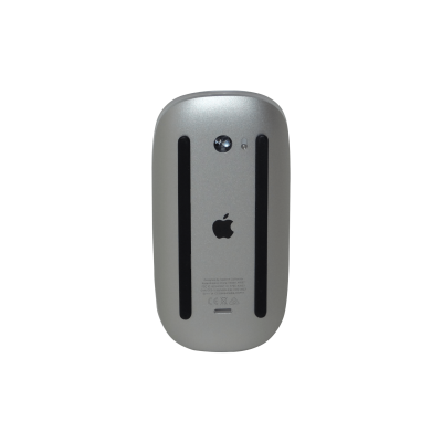 MAGIC-MOUSE-W APPLE Ratón Inalámbrico Magic Mouse Blanco con Batería de Litio y Cable de Carga Incluido MXK53AM A1657