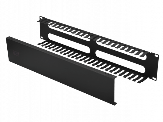 RAD-2M LINKMADE 2U Ordenador Metal-Plastico Profundidad-48mm Rack 19 Pulgadas
