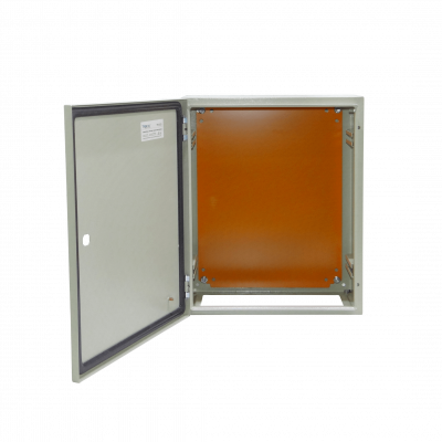 ST4-520 TIBOX 500x400x200mm 1-puerta-sin/Cerradura Caja Metálica IP66 Beige