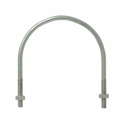 UDN-12 Abrazadera 105-140mm Diametro Poste Tubo c/2-tuercas-17mm req/pletina