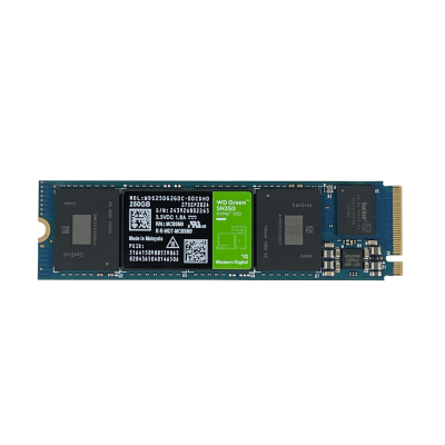 SSD250N WESTERNDIGITAL 250GB NVMe M.2 2400-900mb/s Disco Estado Sólido M.2 WDS250G2G0C