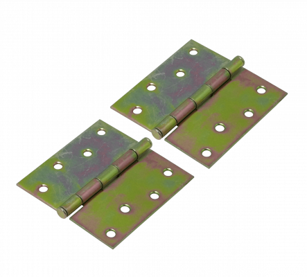BISA-40 2-Bisagras 102x102mm x2,0 4-Tornillos incluidos-16-Tornillos 4x4-Pulgadas