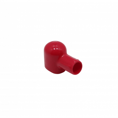 BTAP-12R Cubierta Protectora Aislante Circular Roja para Batería 22x29x42mm