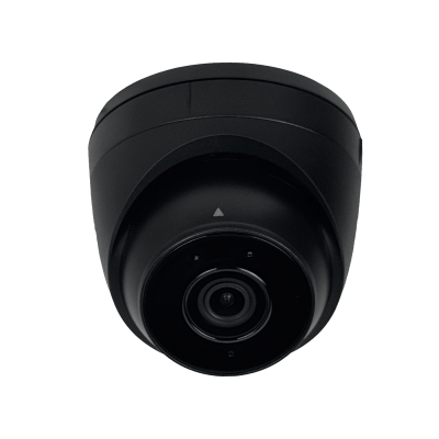 UVCG5-TURRET-ULTRAB UI Negra req-PoE MiniDomo V55º 1-100 2K IK04 IP66 CamaraIP IR Mic/Spk