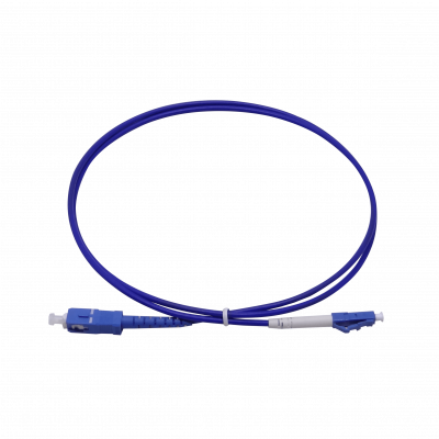 JBSLC1 LSZH Blindado 1m LC-SC SM Simplex Latiguillo Fibra 3.0mm 9/125um