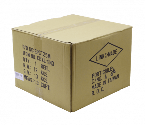 CBXL-SN3 LINKMADE 300mt Cat5E F/UTP Exterior PE Solid Unifilar Cable Negro