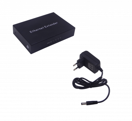 BOOSTER-ETH 4-10Mbps 1 enlace ascendente Concentrador Ethernet Repetidor 300-600 metros UTP 10BASE-T