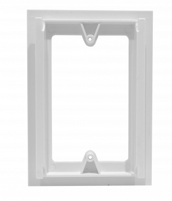 QN1K LINKCHIP Soporte Universal para Módulo 100x50mm Perfil Bajo Blanco con Tornillos BTKS