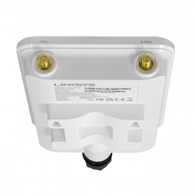 LAPAC1300CE LINKSYS Punto de Acceso Exterior AC1300 4 Antenas 2.4/5GHz-RPSMA 400/867Mbps 1 puerto 1000 Mbps Requiere PoE Activo