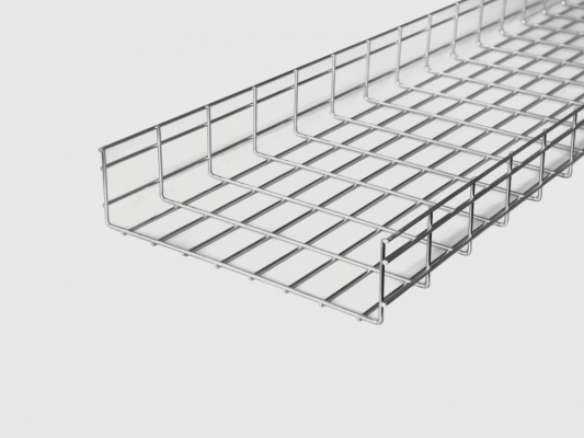 ESCAM-14 LINKCHIP Bandeja Portacables Tipo Malla de Alambre, 100x400mm, Longitud 2.5 metros, Diámetro de Hilo 5mm