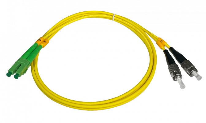 JFSBF1 1mt LC/APC-FC/UPC Monomodo SM Dúplex Latiguillo Fibra 9/125um 3mm