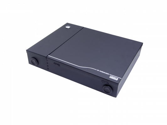 CFM-TFCL Caja Mural Negra para Fibra Óptica 24 Puertos SC/LC y ST/FC 423x325mm con 4 Adaptadores SC/APC