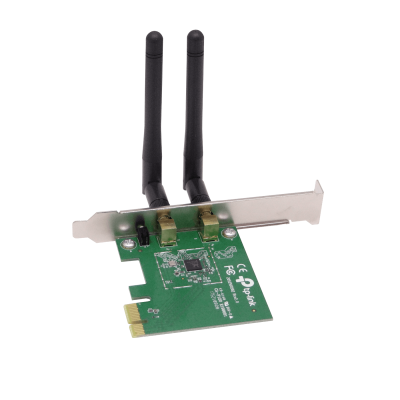 TL-WN881ND TP-LINK N300mbps 2,4GHz PCIe-x1 2-RPSMA-2dBi WiFi Tarjeta Inalámbrica