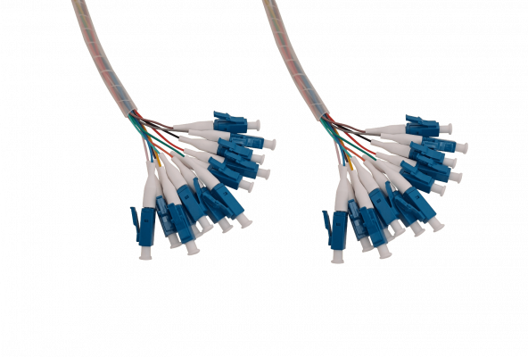 JFSL12L3 3mt 12xLC-LC LSZH MonoModo SM Interior Trunk Jumper Cable 12-Fibras
