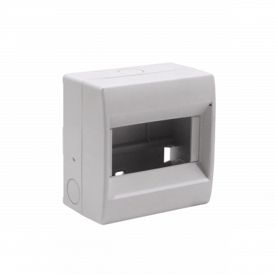 CAJA-DIN56 KALOP s/Tapa 90/110mm-Ancho Caja Plastica p/Automatico RielDin-Plastic