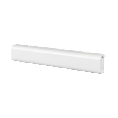 UACC-CRS Canaleta plástica blanca UBIQUITI de 397mm de largo, dimensiones 68,4 por 38,8mm, diseñada para el sistema UDW Dream Wall