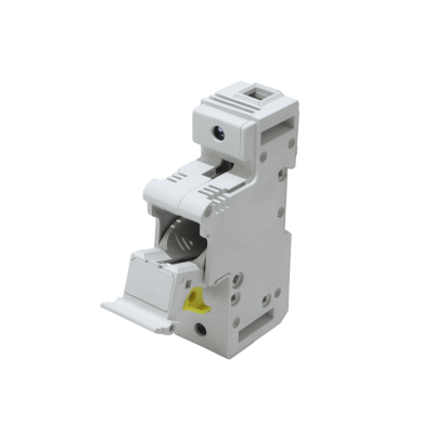 FUSE-B12 1x125A 22x58mm 690V Base p/Fusible Cilindrico en Riel Din RT18-125AM