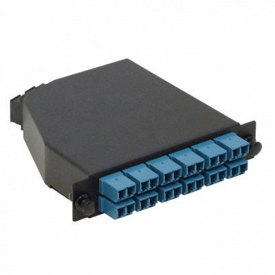 CALCSM SM 24-LC 2-MPO/M Cassette para/1U-3P 130mm Fibra Pre-Conectorizada