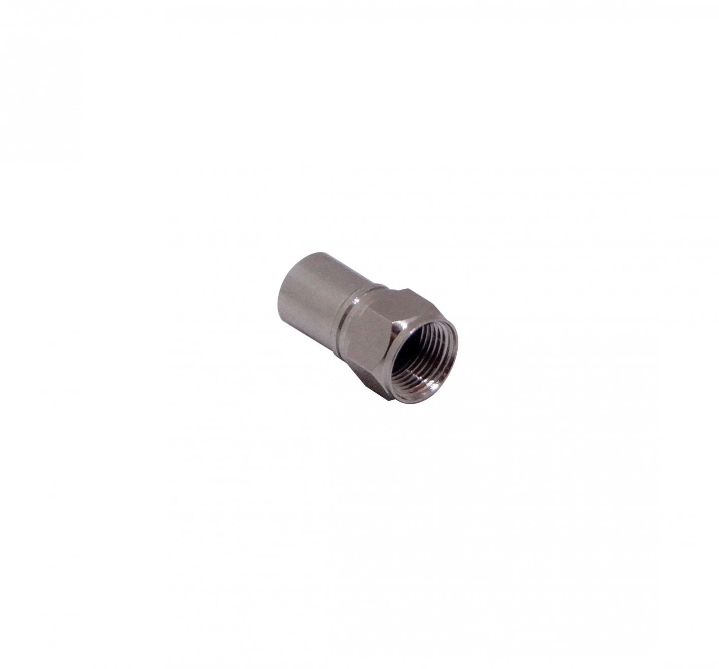 JVI Conector F Macho de Compresión Tipo Cónico para Cable Coaxial RG-6