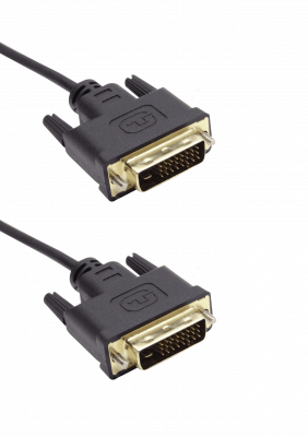 DVI24-MM Cable DVI-D Dual Link Macho a DVI-D Dual Link Macho, 24 pines (24+1), 180 centímetros