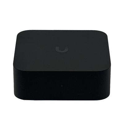 POE-AUDIO-PORTE UBIQUITI Transmisor de Audio Digital Negro con 4 RCA, eARC, 2 Ópticos, 1 USB-C 100W