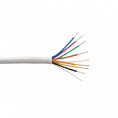J100-8 100mt 8C Alambre 24AWG Telefonico 4-Pares Redondo Aleacion CCA 8x0,5mm