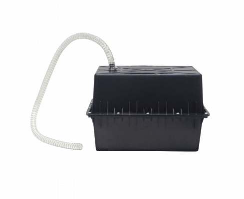 BATBOX100 Caja Hermética para Acumulador 100AH BTA12-100x 275x255x480mm 14-tornillos