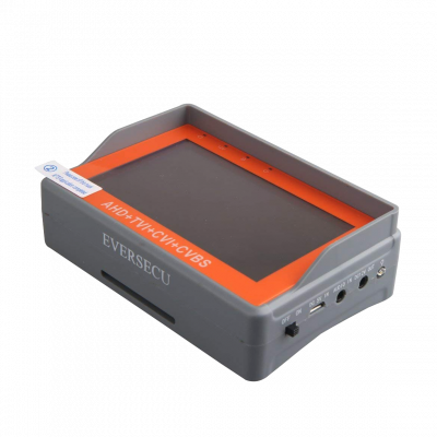 MONICAS Pantalla analógica PTZ de 4,3 pulgadas con resolución 2MP, entradas BNC-H y RS485, batería incluida, modelo ET-IV7S