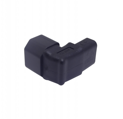 C13-C14-AE Codo Externo Macho-C14 Hembra-C13 Adaptador Eléctrico 10A