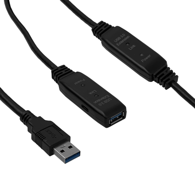 USB3EX10 Alargador USB3.0 10mt A-M A-H AM-AH Extensor Activo Repetidor