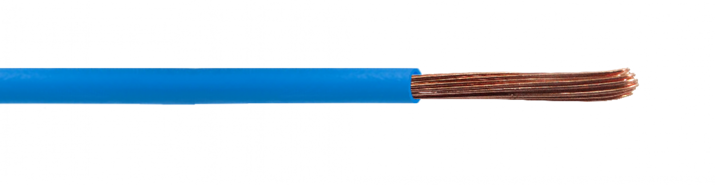 HZ15A EVA Cable Eléctrico Multifilar H07Z-1 1,5MM LSZH Azul 100 metros 750V Brasil