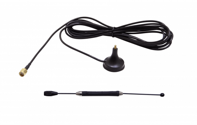 4G-10DBI Antena Omnidireccional 10dBi 700-2700MHz Conector SMA Macho Base Magnética Cable 3m Largo Total 18cm