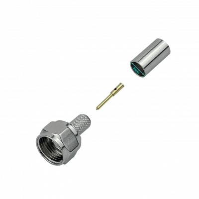 FM2C Conector Macho F Compresible para Cable LMR195 RG58 Serie-195