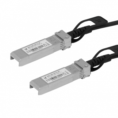 UDD-1. UBIQUITI Cable 1mt SFP+10Gbps Conexión Directa Cobre No-Activo UACC-DAC-SFP10-1M