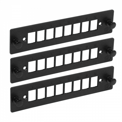CFR-3X FURUKAWA Kit de 3 Placas Plásticas para 8 Posiciones LGX Compatible con DIO B48 Código 35265041